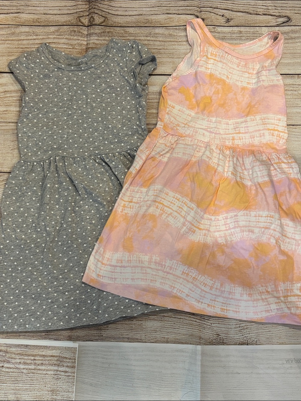 Carters Girls' knit dress bundle